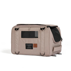 FIKAGO Nosič cestovní pro psy a kočky Truffle Plus Sandy Beige