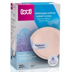LOVI Vložky do podprsenky Discreet Elegance 20 ks, béžové LOVI Vložky do podprsenky Discreet Elegance 20 ks, béžové