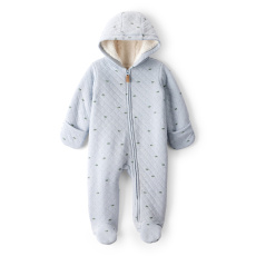 CARTER'S Overal na zip prechodný blue Dino chlapec 3m/vel.62