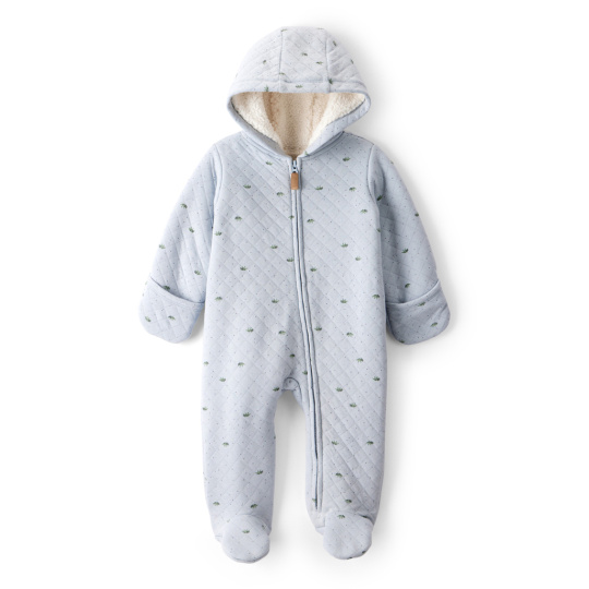 CARTER'S Overal na zip prechodný blue Dino chlapec 3m/vel.62