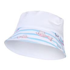 Little Angel-Klobouk tenký Outlast® - bílá/velryba Velikost čepic: 3 | 42-44 cm Little Angel-Klobouk tenký Outlast® - bílá/velryba Velikost čepic: 3 | 42-44 cm