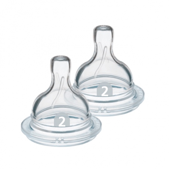 Philips AVENT Dudlík Classic+ 2 otvory 2 ks