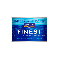 FISH4DOGS Konzerva pro psy Finest sleď s bramborami 185 g FISH4DOGS Konzerva pro psy Finest sleď s bramborami 185 g