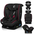 LIONELO Autosedačka Aart i-Size (40-150 cm) Black Carbon Red