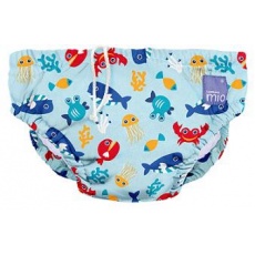BAMBINO MIO Kalhotkové pleny koupací Deep Sea Blue vel.S (5-7 kg) BAMBINO MIO Kalhotkové pleny koupací Deep Sea Blue vel.S (5-7 kg)