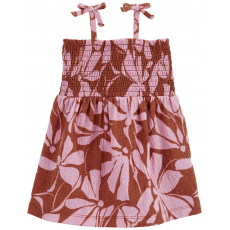 CARTER'S Šaty Brown Floral holka 24m CARTER'S Šaty Brown Floral holka 24m