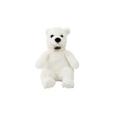 TEDDIES Medvěd sedící polární 0+ TEDDIES Medvěd sedící polární 0+