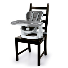 INGENUITY Podsedák na židli výškově nastavitelný s vysokou zádovou opěrkou 6m+, do 15kg