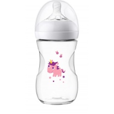 Philips AVENT Láhev Natural 260 ml, jednorožec