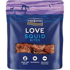 FISH4DOGS Pamlsky pro psy LOVE oliheň 80 g FISH4DOGS Pamlsky pro psy LOVE oliheň 80 g