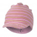 Little Angel-Kšiltovka smyk Outlast® - pruh stř.růžový úzký Velikost: 6 | 54-57 cm