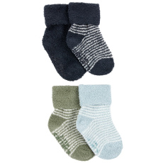 CARTER'S Ponožky Stripes Navy kluk LBB 4ks NB CARTER'S Ponožky Stripes Navy kluk LBB 4ks NB