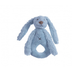 Happy Horse - Chrastítko králíček Richie sytě modré vel. 18 cm