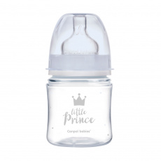 CANPOL BABIES Láhev se širokým hrdlem Royal Baby 120 ml modrá CANPOL BABIES Láhev se širokým hrdlem Royal Baby 120 ml modrá