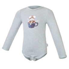 Little Angel-Body smyk obrázek DR Outlast® - lišejník melír Velikost oblečení: 68 Little Angel-Body smyk obrázek DR Outlast® - lišejník melír Velikost oblečení: 68