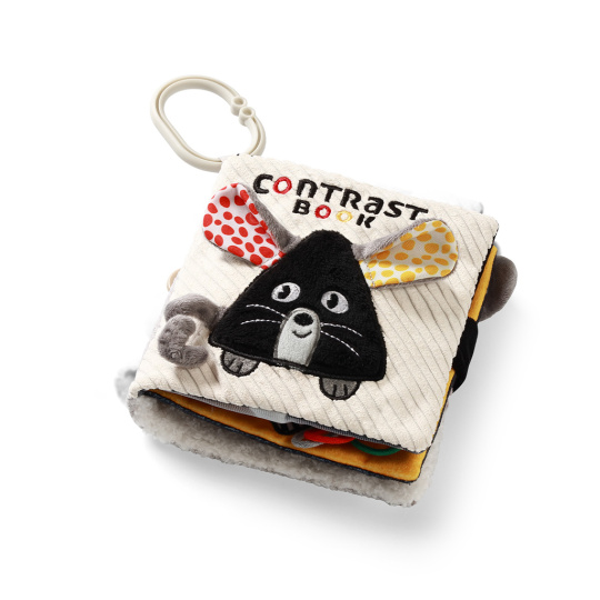 BABYONO Knížka senzorická kontrastní Mouse 0 m+ BABYONO Knížka senzorická kontrastní Mouse 0 m+