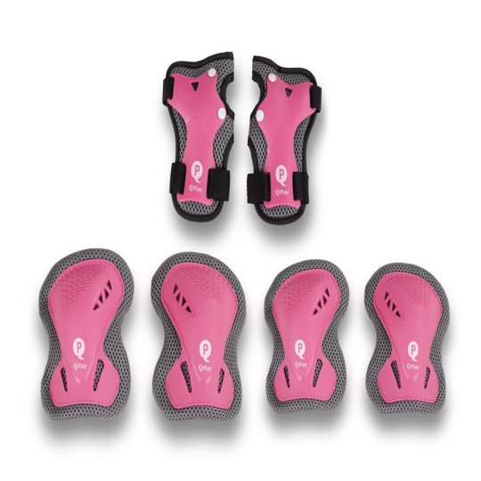 QPLAY Chrániče dětské Pink, vel. S, vek 3-5 let QPLAY Chrániče dětské Pink, vel. S, vek 3-5 let