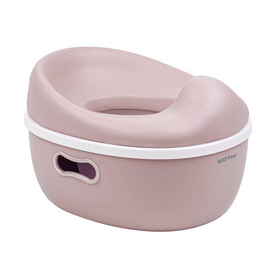 NATTOU Nočník učicí 3v1 Potty Dusty pink NATTOU Nočník učicí 3v1 Potty Dusty pink
