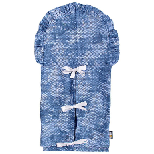 KAARSGAREN-Zavinovačka do porodnice modrá batika - povlak