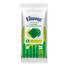 KLEENEX Antibakteriální vlhčené ubrousky 12 ks KLEENEX Antibakteriální vlhčené ubrousky 12 ks