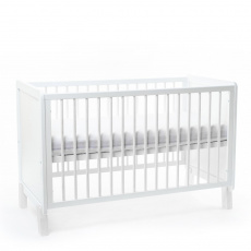 NANNA Postýlka Niko 120 x 60 cm White NANNA Postýlka Niko 120 x 60 cm White