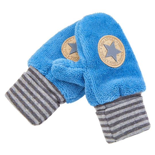 Little Angel-Rukavice s palcem MAZLÍK BAMBUS Outlast® - denim Velikost ostatní: 3