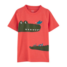 CARTER'S Triko krátký rukáv Red Alligator kluk 6m CARTER'S Triko krátký rukáv Red Alligator kluk 6m
