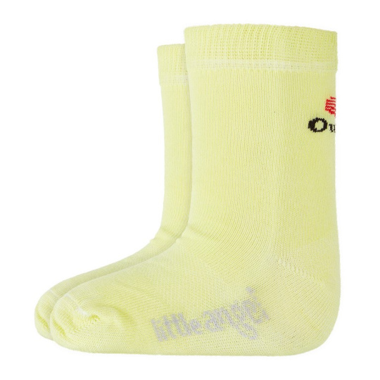 Little Angel-Ponožky STYL ANGEL - Outlast® - citronová Velikost ponožek: 30-34 | 20-22 cm
