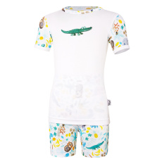 Little Angel-Pyžamo tenké KR TISK Outlast® - džungle Velikost oblečení: 92 Little Angel-Pyžamo tenké KR TISK Outlast® - džungle Velikost oblečení: 92