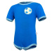 Little Angel-Body tenké KR obrázek Outlast® - modrá royal/pruh modrá royal Velikost: 74