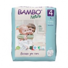 BAMBO Nature Pleny jednorázové 4 L (7-14 kg) 24 ks BAMBO Nature Pleny jednorázové 4 L (7-14 kg) 24 ks