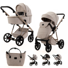 ADAMEX Kočárek kombinovaný Delta Natura Vanilla ADAMEX Kočárek kombinovaný Delta Natura Vanilla