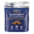 FISH4DOGS Pamlsky pro psy SUPPORT+ podpora trávení bílá ryba s prebiotiky 225 g