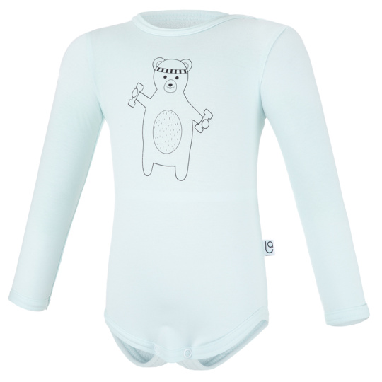 Little Angel-Body tenké DR obrázek Outlast® - bleděmodrá Velikost oblečení: 80