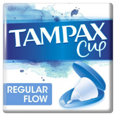 TAMPAX Kalíšek TAMPAX Regular, navržen ve spolupráci s gynekology TAMPAX Kalíšek TAMPAX Regular, navržen ve spolupráci s gynekology