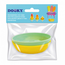 DOOKY Miska pod nanuk StopDrip Yellow/Mint 2ks DOOKY Miska pod nanuk StopDrip Yellow/Mint 2ks