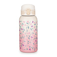 PETITE&MARS Láhev nerezová termo s náustkem 500 ml Delicate Flowers 36m+