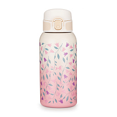 PETITE&MARS Láhev nerezová termo s náustkem 500 ml Delicate Flowers 36m+ PETITE&MARS Láhev nerezová termo s náustkem 500 ml Delicate Flowers 36m+