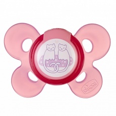 CHICCO Dudlík Physio Comfort, silikonový, 6-12m, růžové, 1 ks CHICCO Dudlík Physio Comfort, silikonový, 6-12m, růžové, 1 ks