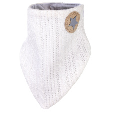 Little Angel-Šátek na krk podšitý Outlast® - Off White/pruh bílošedý melír Little Angel-Šátek na krk podšitý Outlast® - Off White/pruh bílošedý melír