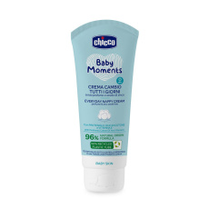 CHICCO Krém na dětský zadeček Baby Moments bez parfému na každý den 100ml, 0m+ CHICCO Krém na dětský zadeček Baby Moments bez parfému na každý den 100ml, 0m+