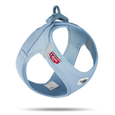 CURLI Postroj pro psy se sponou Air-Mesh Skyblue S, 4-7 kg