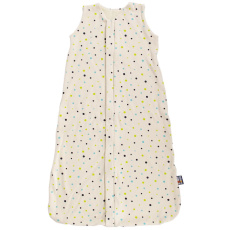 KAARSGAREN-Celoroční merino spací pytel 100 cm bio puntíky