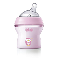 CHICCO Láhev kojenecká Natural Feeling 150 ml dívka 0m+ CHICCO Láhev kojenecká Natural Feeling 150 ml dívka 0m+