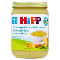 HiPP BIO zeleninová polévka s kuřecím masem (190 g) HiPP BIO zeleninová polévka s kuřecím masem (190 g)