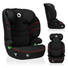 LIONELO Autosedačka Lars i-Size (100-150 cm) Sporty Black Red LIONELO Autosedačka Lars i-Size (100-150 cm) Sporty Black Red