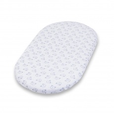CEBA Prostěradlo do kočárku 73-80x30-37cm 2ks Blue + Teddy Bear CEBA Prostěradlo do kočárku 73-80x30-37cm 2ks Blue + Teddy Bear