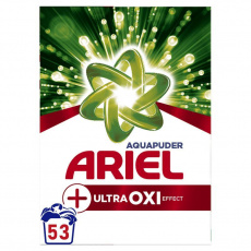 ARIEL Prášek na praní AquaPuder OXI Extra Hygiene 53 praní ARIEL Prášek na praní AquaPuder OXI Extra Hygiene 53 praní