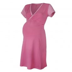 Little Angel-Noční košile tenká Outlast® - pruh sv.růžový Velikost: XL Little Angel-Noční košile tenká Outlast® - pruh sv.růžový Velikost: XL