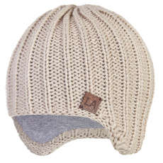 Little Angel-Čepice pletená na uši Outlast ® - natur Velikost čepic: 3 | 42-44 cm Little Angel-Čepice pletená na uši Outlast ® - natur Velikost čepic: 3 | 42-44 cm